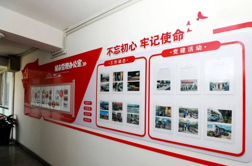 廉洁机关,招引企业风貌,优化营商环境,文体活动等展板和照片墙版块